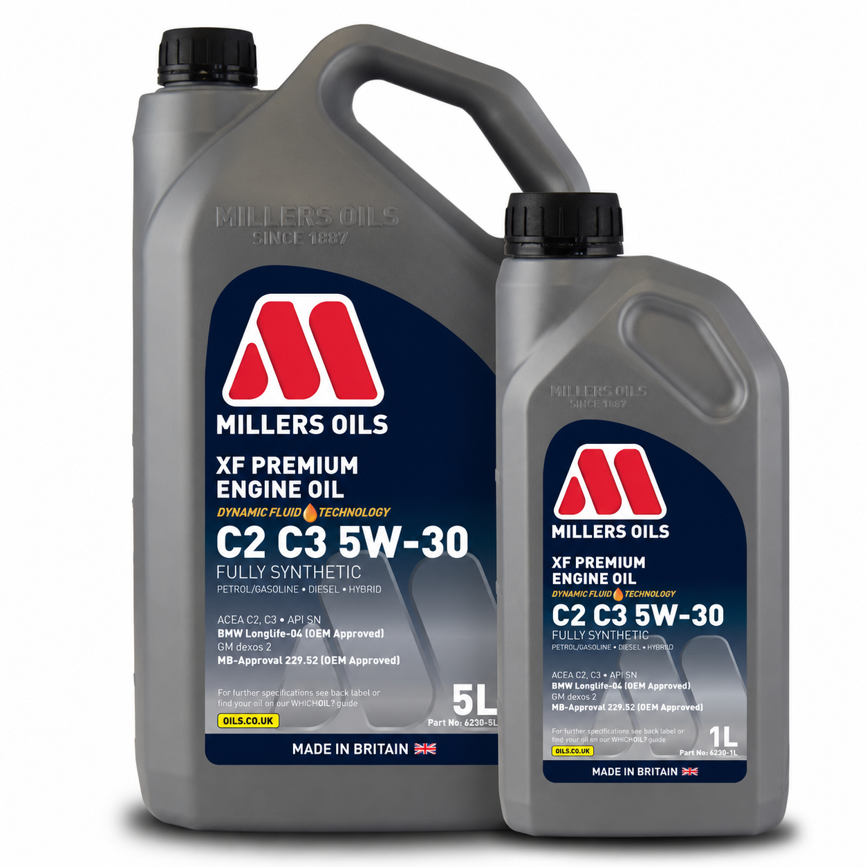 6L Miller XF Premium C2 C3 5W-30
