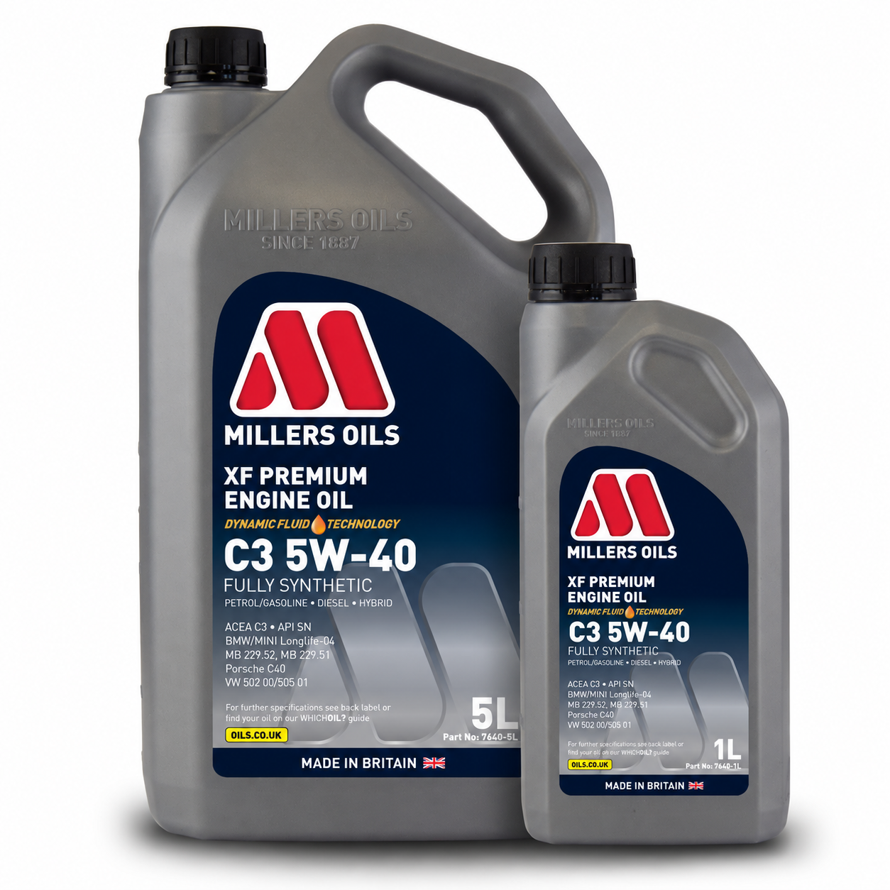 6L Millers XF Premium C3 5W-40